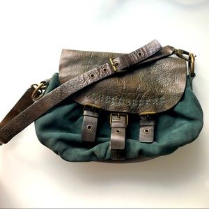 Vintage Cynthia Rowley Green Shoulder Bag